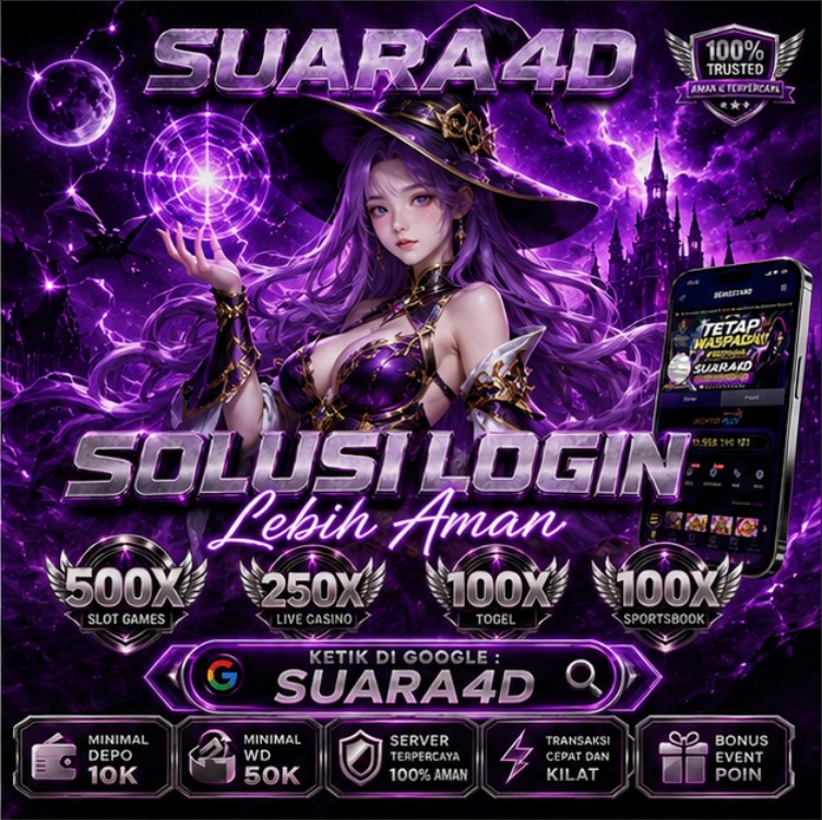 SUARA4D - LINK TOTO 4D DAN TOTO MACAU TERBAIK MODAL MAIN MURAH SETIAP HARI